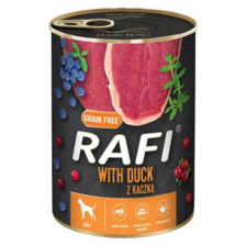 Rafi Dog Adult - kačica, brusnice a čučoriedky 800g